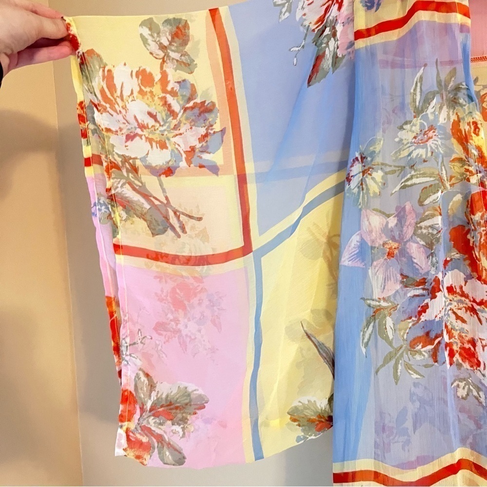 Band Of The Free Floral Kimono - Picture 3 of 5